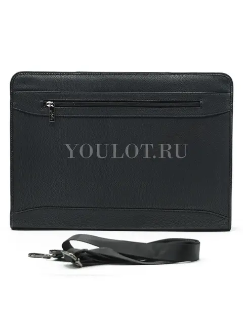 Папка для документов формата А4 Briefcase 2882-01 BLACK с выдвижными ручками