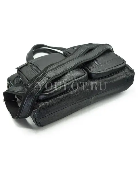Мужской кожаный портфель Briefcase​с 33662# ручками и съемным плечевым ремнем