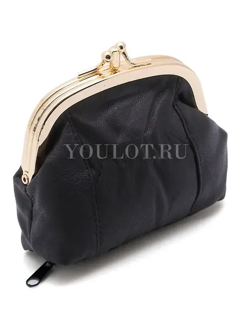Компактный женский кошелек Briefcase 391241/0 из мягкой кожи маленький