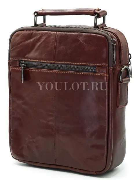 Сумка через плечо, барсетка мужская Briefcase 503S из натуральной кожи