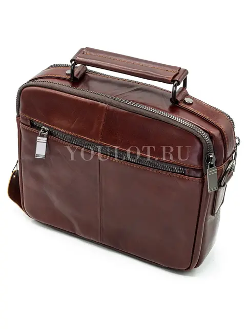 Сумка через плечо мужская кожаная Briefcase 508S