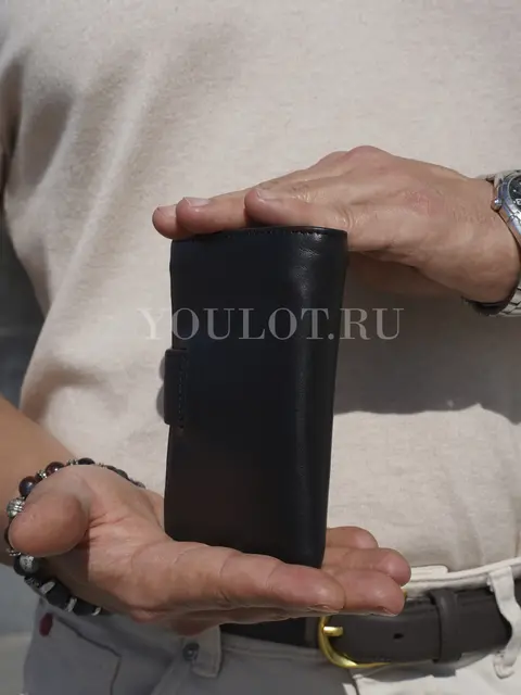 Мужское портмоне Briefcase 9050 BL из натуральной кожи