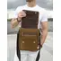 Кожаная сумка Ryff Ryder 1660-2 через плечо мужская premium
