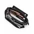Портфель для документов A4 кожаный Ruff Ryder 4415 чёрный с ремнем через плечо Old Money