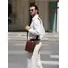 Мужская сумка через плечо, барсетка Ruff Ryder 84543-2 из натуральной кожи коричневая