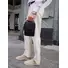 Мужская сумка через плечо Ruff Ryder 86654-1 для телефона из кожи чёрная