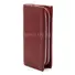 Кошелек женский с двумя молниями Briefcase 03D 9907-3 кожаный красный