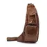 Сумка мужская через плечо коричневая Briefcase 3023#