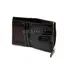 Женский кожаный кошелек с удобным доступом к картам Briefcase 6019 черный