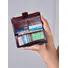 Классический женский кошелек из натуральной кожи на кнопке Briefcase 8236 кофейный