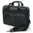 Мужской кожаный портфель Briefcase 9022 Black для работы и повседневного ношения
