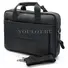 Мужской кожаный портфель Briefcase 9036 Black для работы и повседневного использования