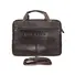 Портфель кожаный Briefcase 91503# Coffee для документов и ноутбука