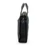 Мужской кожаный портфель Briefcase KR2804 Black через плечо для документов