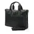 Мужской кожаный портфель Briefcase KR2804 Black через плечо для документов